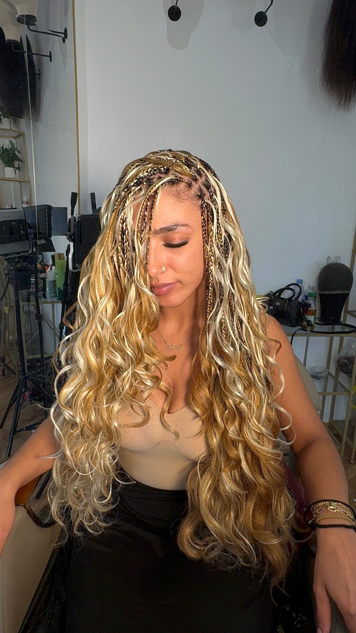 French Curl Boho